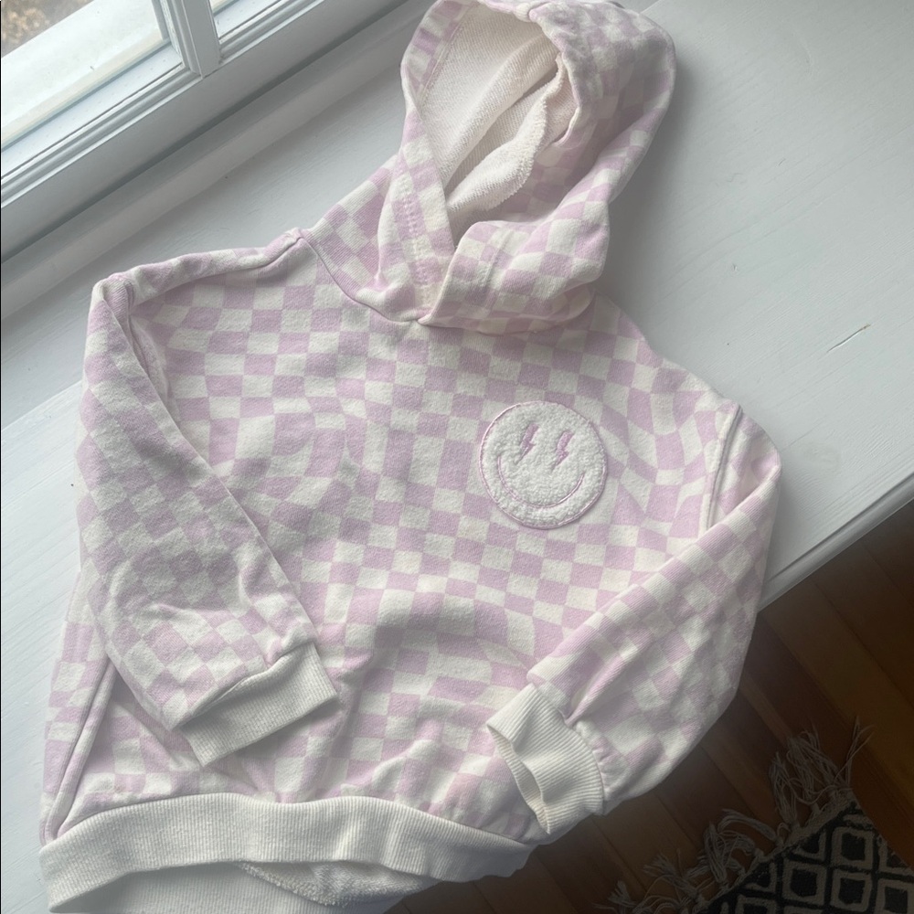 Toddler Checkered Hoodie